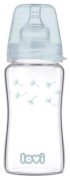 Бебешко стъклено шише за хранене - Botanic 250 ml - 