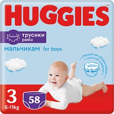 Гащички Huggies Pants Boy 3 - продукт