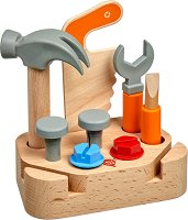 Дървени инструменти Lucy & Leo - Малък майстор - играчка