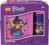 Кутия за храна и бутилка - LEGO Friends: Girls Rock - несесер