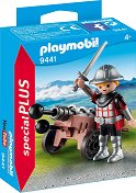 Фигурки - Playmobil Рицар с оръдие - 