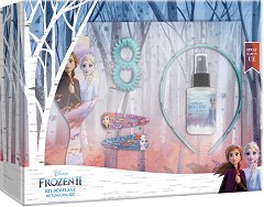 Детски подаръчен комплект за коса Frozen 2 - кукла