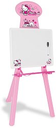 Бяла дъска за рисуване на стойка - Hello Kitty - продукт