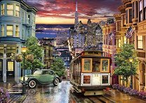 Трамвай във Сан Франциско - пъзел