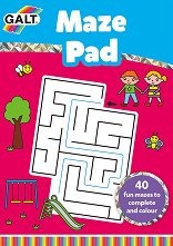 Galt: Книжка с лабиринти Maze Pad - 