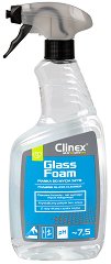 Почистваща пяна за стъкло Clinex Glass Foam - крем