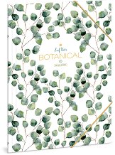 Папка с ластик Ars Una Botanic Leaf