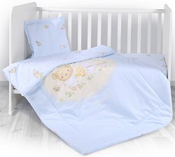 Бебешки спален комплект от 3 части - Cosy: Bear Party - 