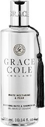 Grace Cole White Nectarine & Pear Soothing Bath & Shower Gel - сапун