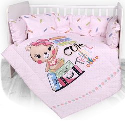 Бебешки спален комплект 5 части с обиколник Lorelli - продукт