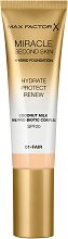 Max Factor Miracle Second Skin Foundation - сапун