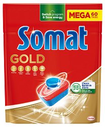 Таблетки за съдомиялна - Somat Gold - 
