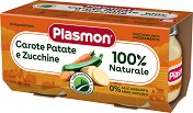 Пюре от моркови с картофи и тиквички Plasmon - продукт