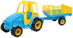 Трактор за пясък с ремарке - 