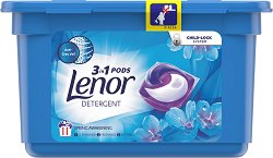 Капсули за пране за бели тъкани с флорален аромат - Lenor 3 in 1 Pods Spring Awakening - 