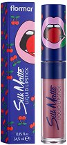 Flormar Cherry Silk Matte Liquid Lipstick by Yazbukey - шампоан