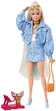 Кукла Барби със син тоалет - Mattel - 