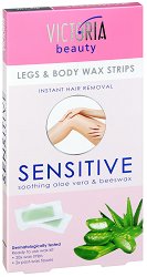 Victoria Beauty Sensitive Wax Strips - продукт