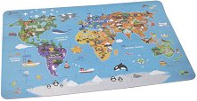 Карта на света - пъзел