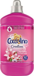 Омекотител за пране с аромат на тиаре и червени плодове - Coccolino Creations - 