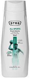 STR8 Аll Sports Muscle Relaxing Shower Gel - крем
