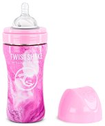 Бебешко шише за хранене с широко гърло - Twistshake 330 ml - 