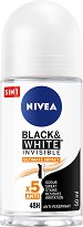 Nivea Black & White Invisible Anti-Perspirant Roll-On - дезодорант