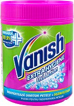 Препарат за отстраняване на петна за цветно и бяло пране Vanish Extra Hygen - 