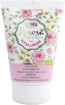 Victoria Beauty Roses & Hyaluron Face Mask - шампоан
