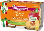 Пюре от праскови и ябълки Plasmon - продукт