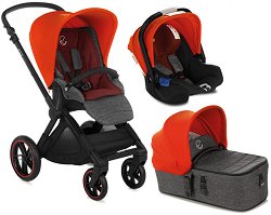 Бебешка количка 3 в 1 Jane Muum Koos iSize Micro 2020 - количка