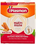 Мляко за деца с бишкоти - Plasmon Nutrimune 3 - 