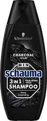 Schauma Men 3 in 1 Deep Cleansing Shampoo - гел