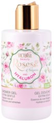 Victoria Beauty Roses & Hyaluron Shower Gel - пудра