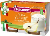 Пюре от йогурт с круши Plasmon - биберон