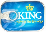 Картичка-консерва - King of the day - продукт