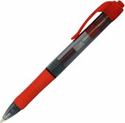 Червена автоматична гел химикалка - RG7