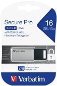 USB 3.0 флаш памет 16 GB Verbatim Secure Pro