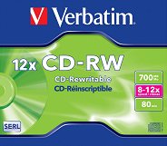 CD-RW Verbatim 700 MB
