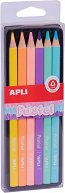 Цветни моливи Apli Pastel