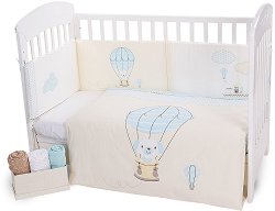 Бебешки спален комплект 3 части Kikka Boo EU Stile - продукт