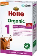 Адаптирано био мляко за кърмачета Holle Organic 1 - залъгалка