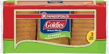 Пшенични сухари без захар и сол Papadopoulos Goldies - продукт