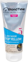 Blond Time 5 Silver Mask Stop Yellow - балсам