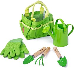 Градински инструменти в чанта - творчески комплект