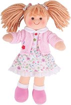 Парцалена кукла Поли - Bigjigs Toys - играчка