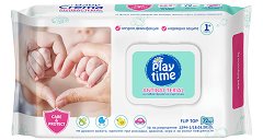 Детски антибактериални мокри кърпички Baby Crema - паста за зъби