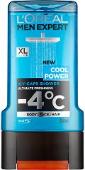 L'Oreal Men Expert Cool Power Shower Gel - пудра