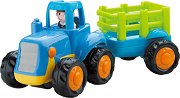 Детски трактор с ремарке Hola - кукла