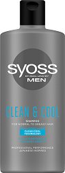 Syoss Men Clean & Cool Shampoo - шампоан